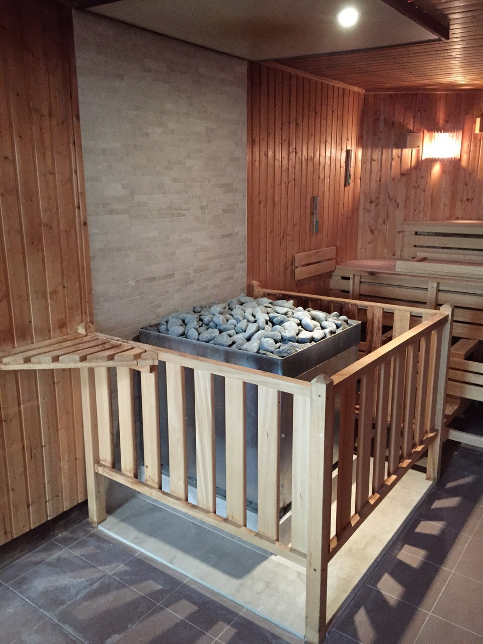 Finnische Sauna